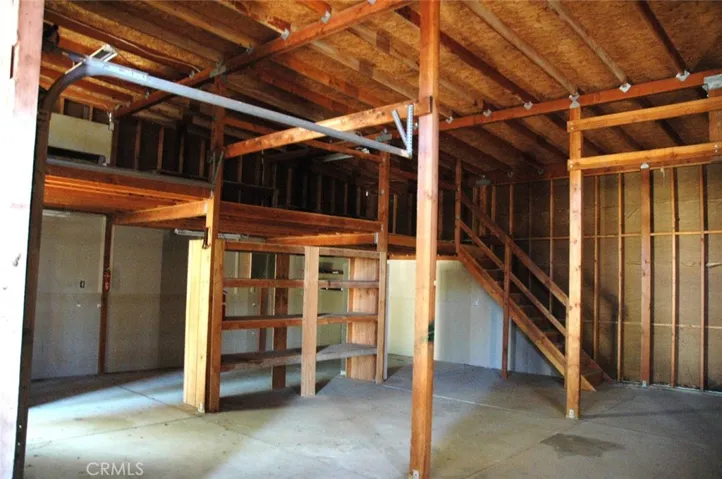 Note the loft in the barn.