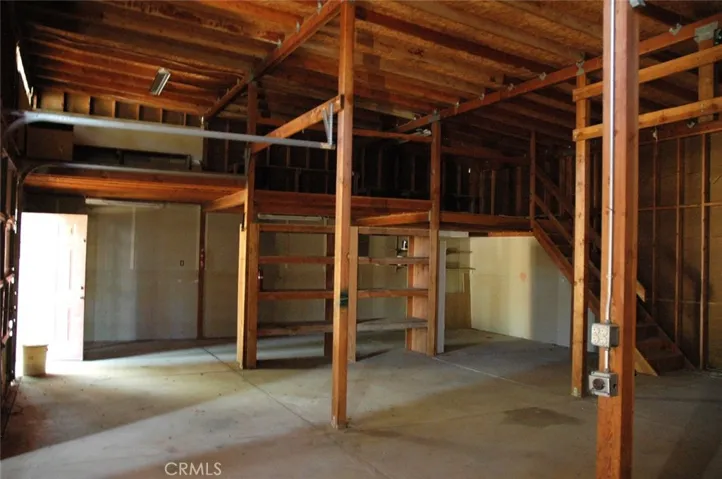 Note the loft in the barn.