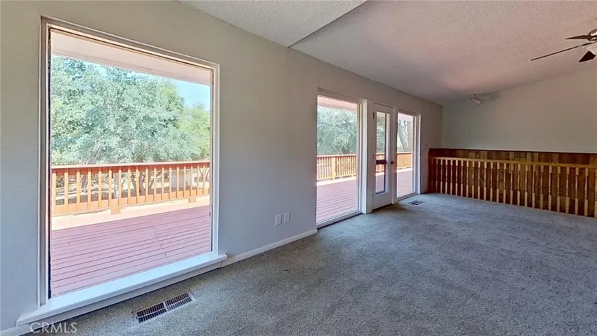 View from the dining room