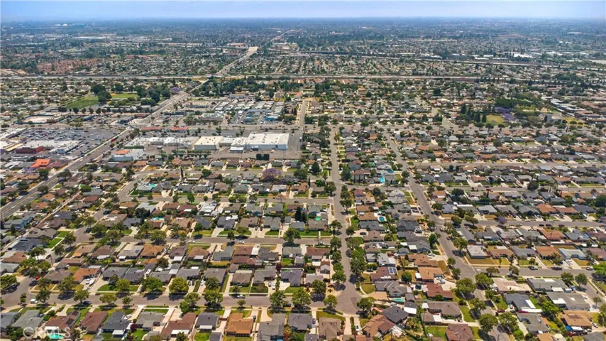 Panned out arial view.