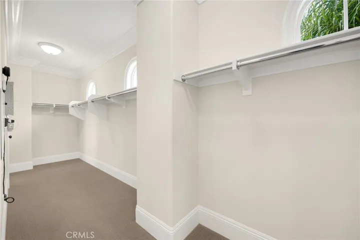 Primary walk-in closet