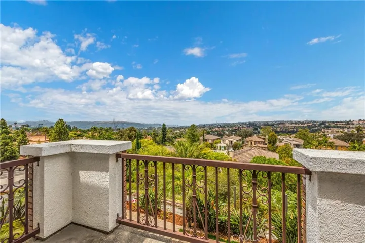 Balcony off the Primary Suite