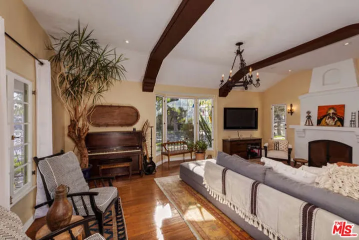 Living Room with Fireplace