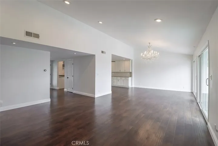 View from living room