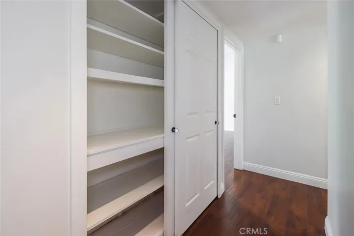 Hall closet