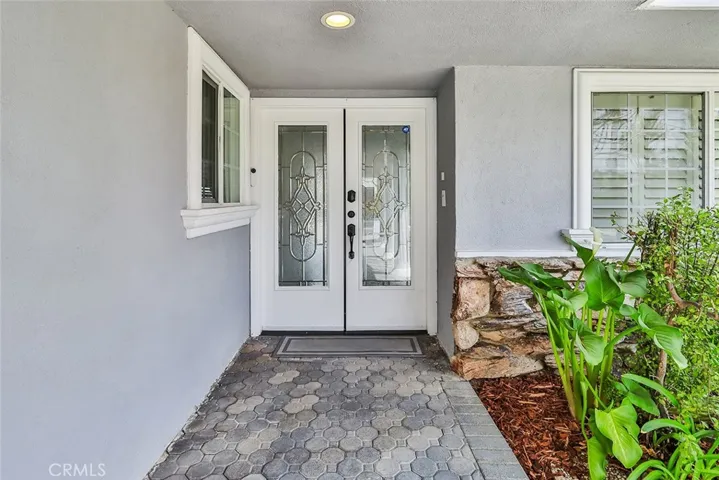 Double front doors