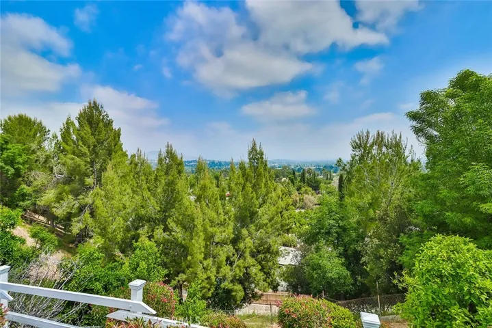 View from backyard