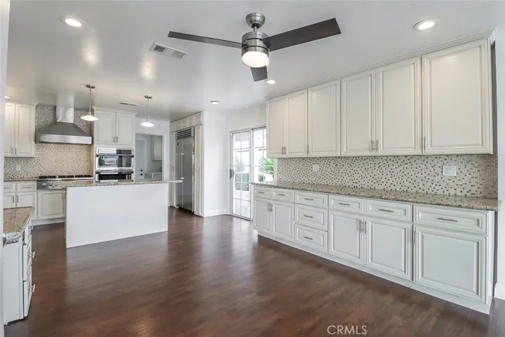 huge kitchen with high end appliances