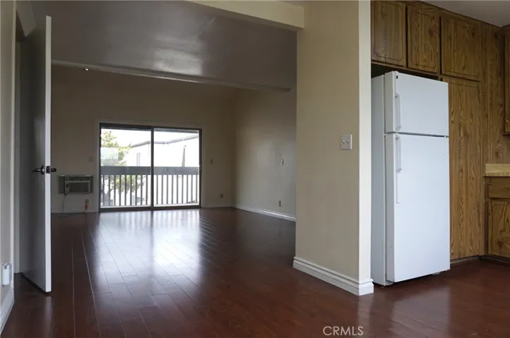 dining area open to kitchen