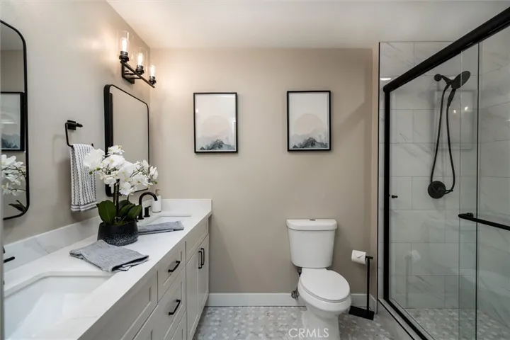 Beautiful, remodeled Primary Bathroom.