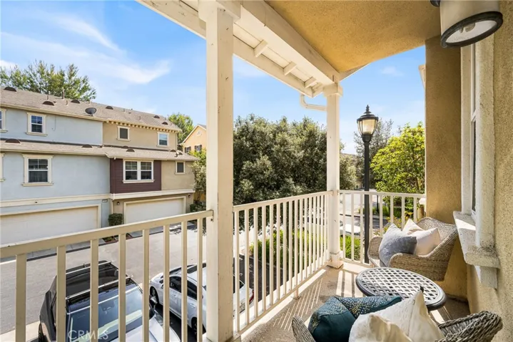 Patio off kitchen perfect for morning coffee.