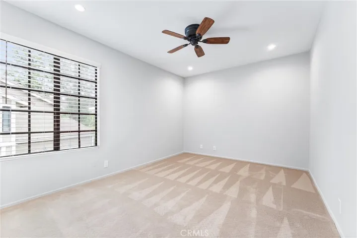 Comfortable secondary bedrooms down the hall