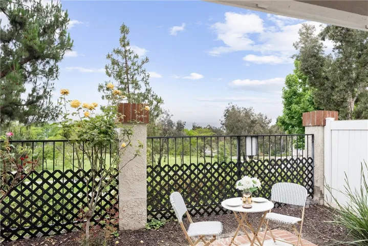 The view of the park and the hills beyond from your kitchen and the back patio...WOW!