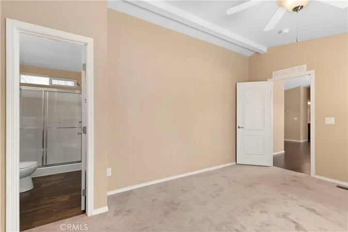 Attached bathroom with Primary room