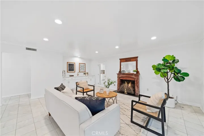 Family Room Fireplace.