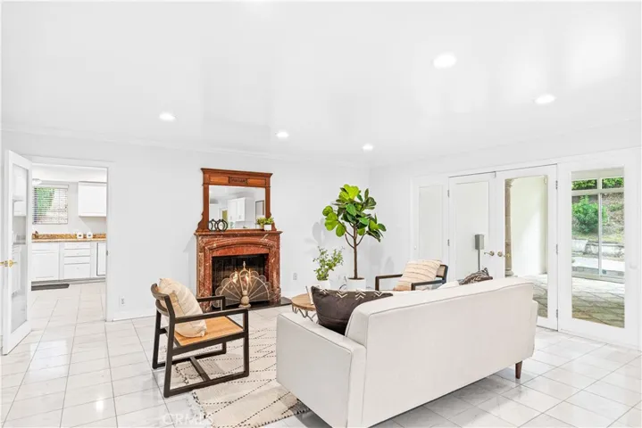 Family Room Fireplace.