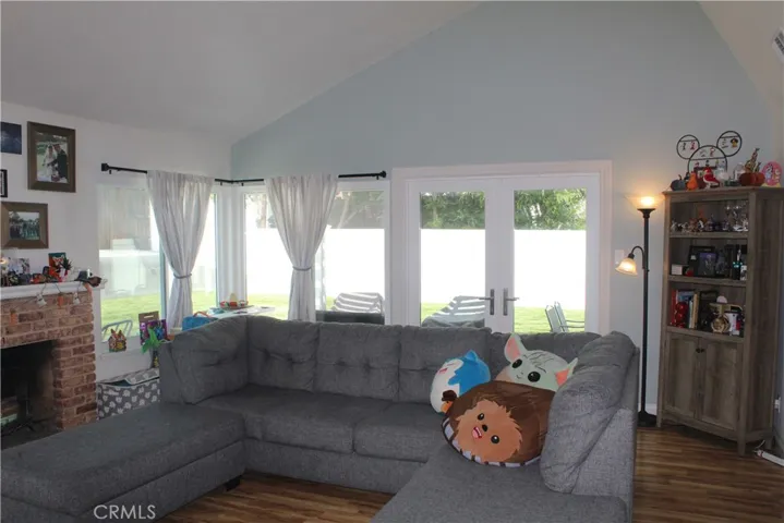 Living room facing East