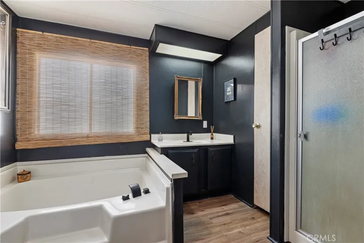 Master Bath with Soaking Tub and Walk-in Shower
