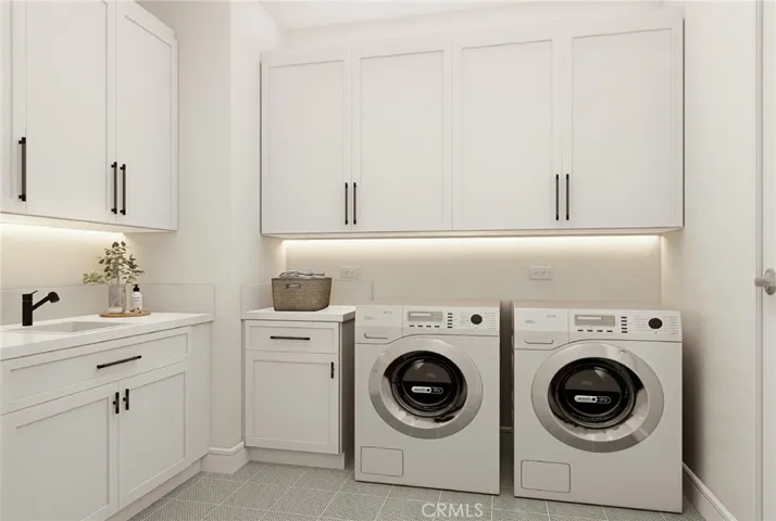 Laundry room Rendering