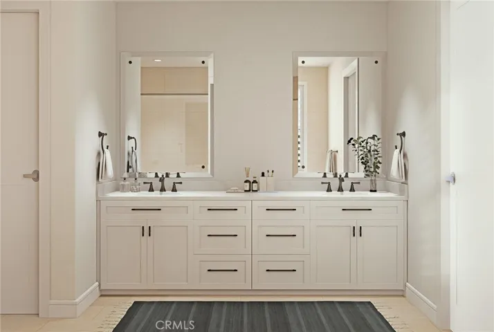Master bathroom Rendering