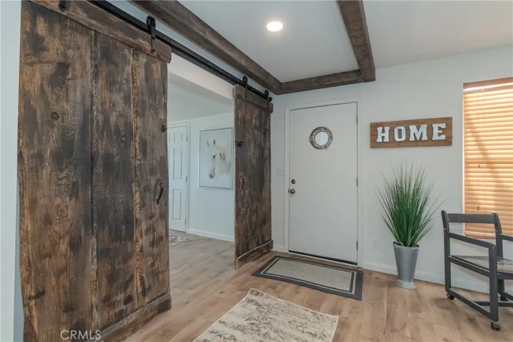 Entrance to the third bedroom