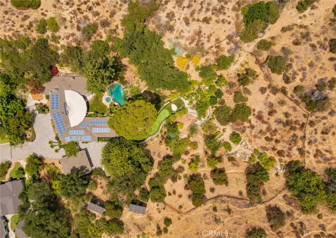 City land  surrounds property