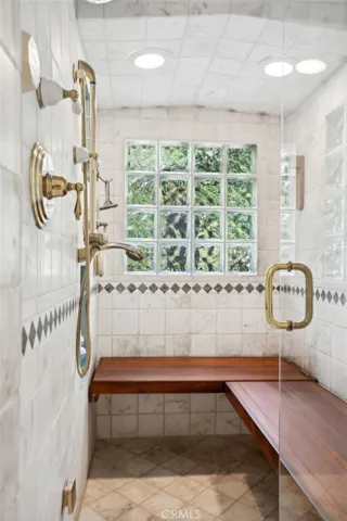 Steam shower in primary
