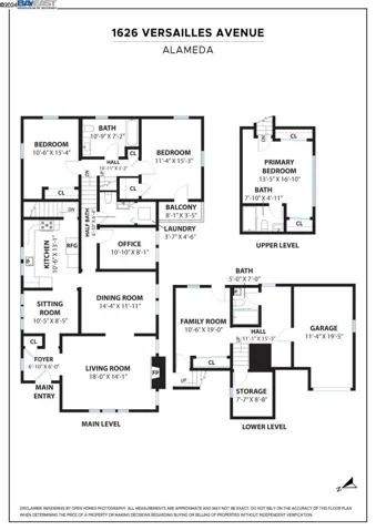1626 Versailles Ave, Alameda, California 94501