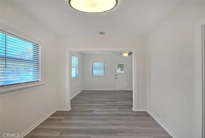 Dining room to living room view