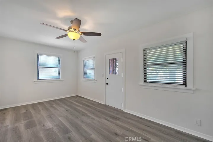 Front door to the living room