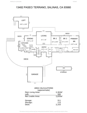 13482 Paseo Terrano, Salinas, California 93908