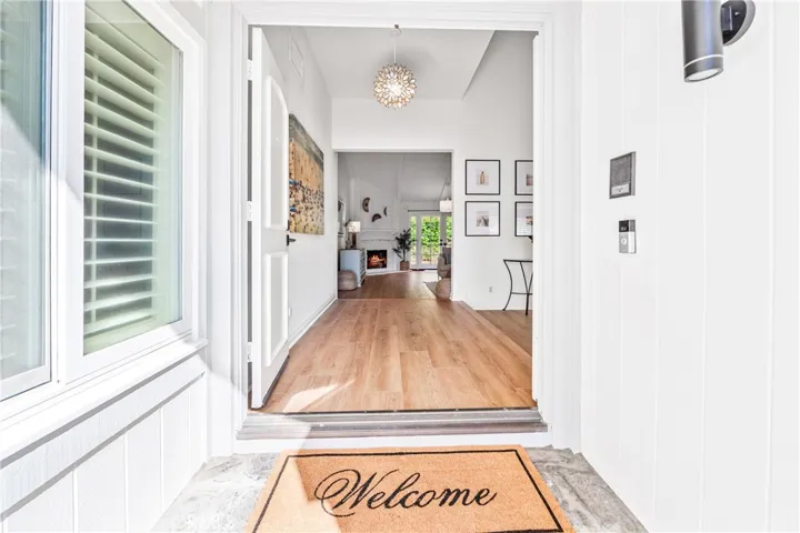 Double Door Entry. Welcome to your Beach House.