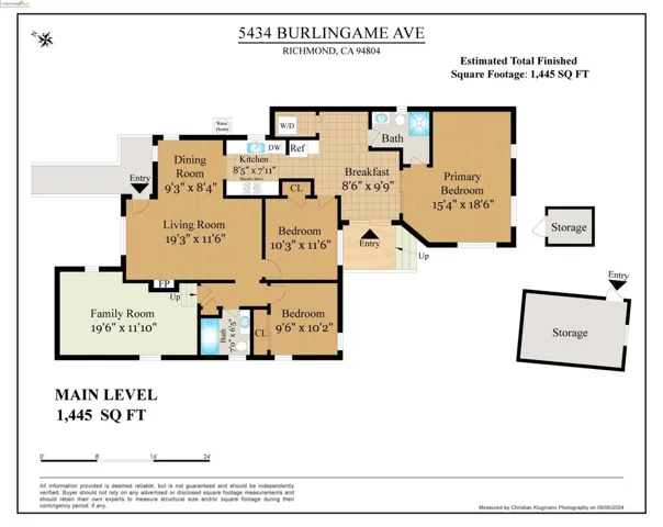 5434 Burlingame Ave, Richmond, California 94804