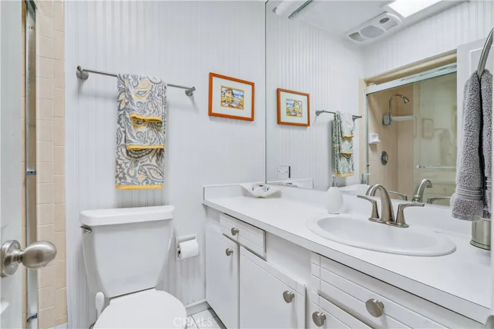 Bathroom in primary bedroom