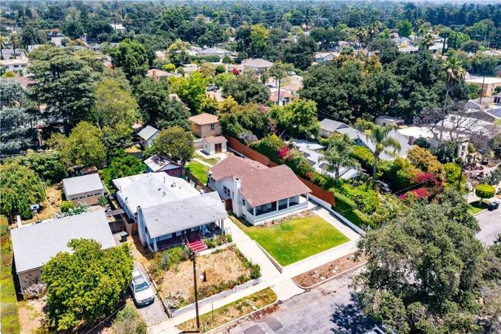 Aerial view from the southwest