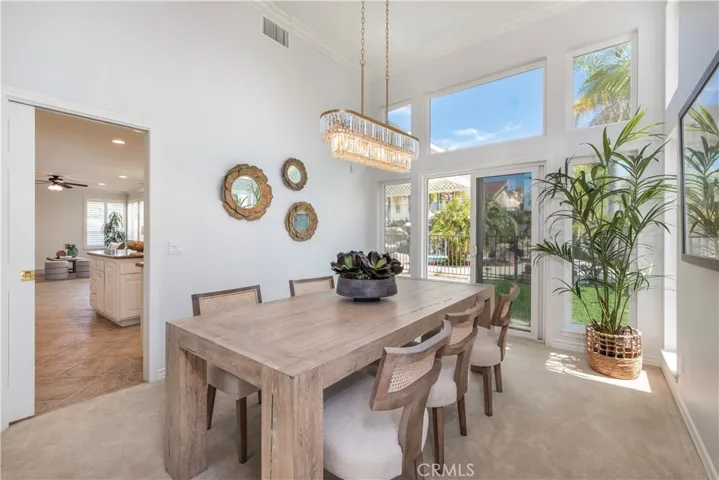 Formal Dining Room with Direct Access to Gourmet Kitchen