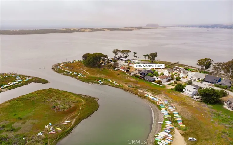A Northward view of the inlet at High Tide!