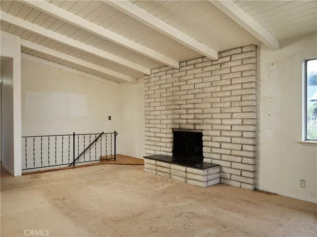 This is the living room as you see it upon entry...
