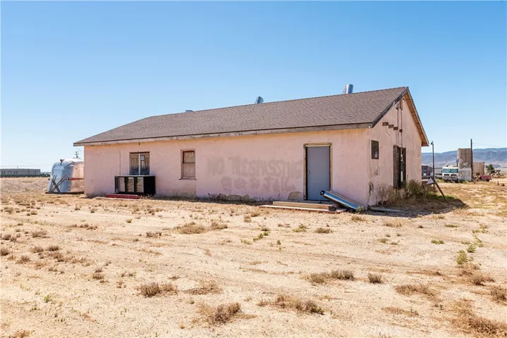 Rear of old saloon / store