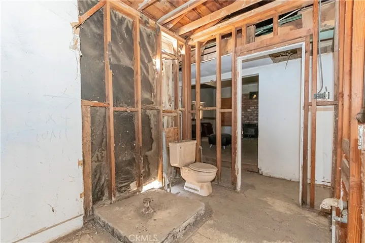 Interior 1906 Ranch House / Lodge bathroom