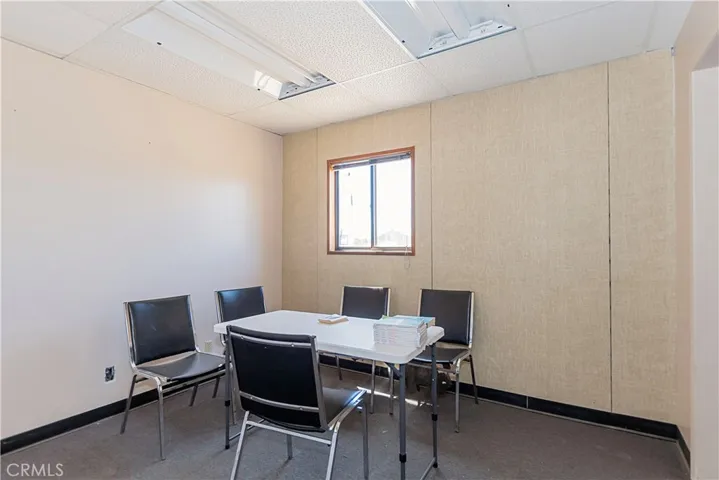 Office inside of triple wide.