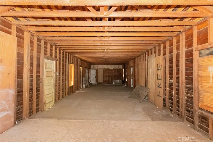 Interior framing of Ranch House / Lodge