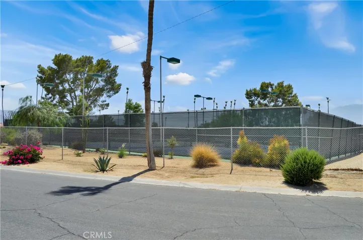 Tri Palm Estates & Country Club offers golf, swimming pools, spas, tennis courts, pickleball, shuffleboard, a restaurant, billiards, cards, and numerous clubs and activities to keep you exercised and entertained!