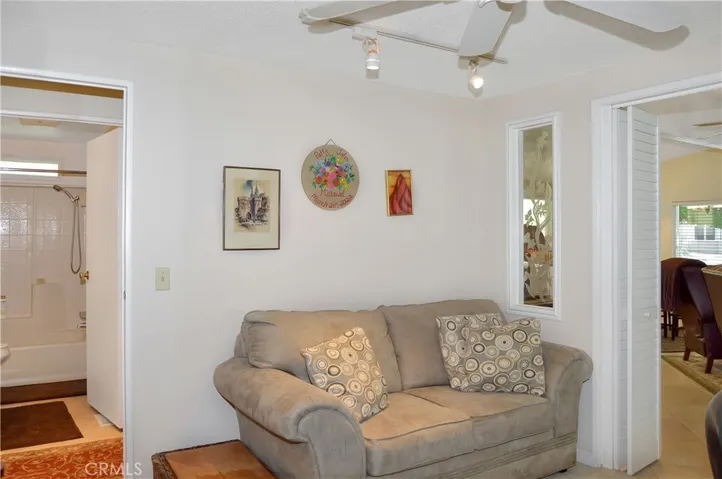 The den has doors on both sides so could easily be a 3rd bedroom if needed