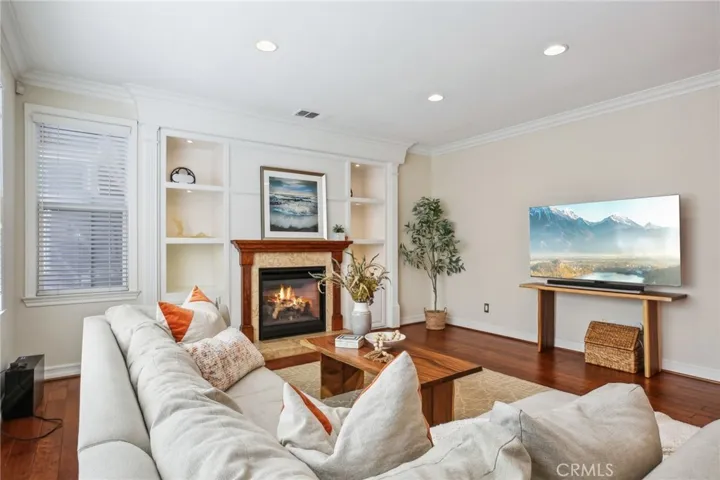 Family room off kitchen