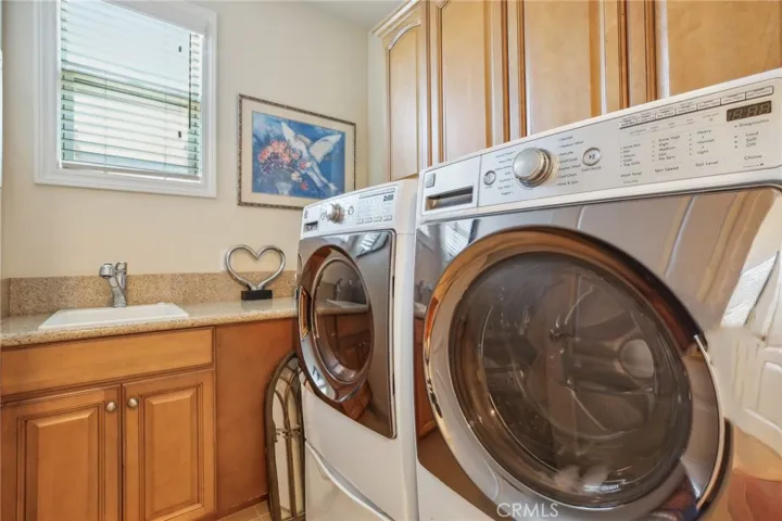 Laundry upstairs