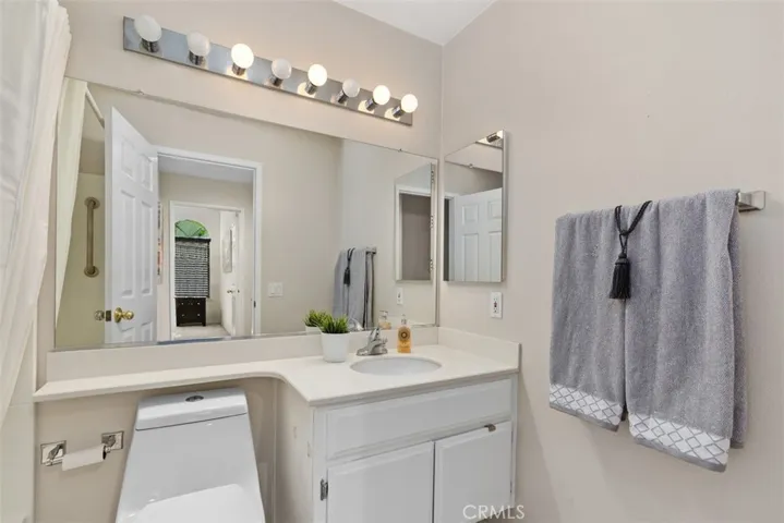 Second Bathroom directly across from the Bedroom
