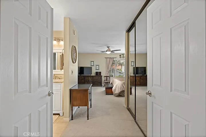 Spacious primary suite.