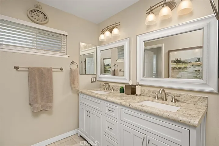 Remodeled primary bathroom.