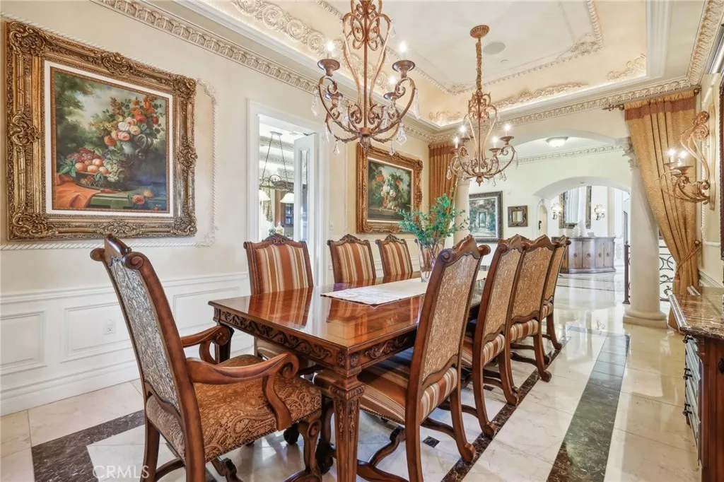 Formal Dining Room is regal!